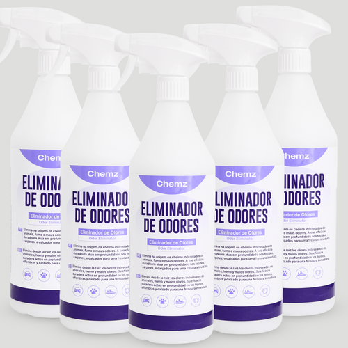 Chemz - Eliminador de Olores PERFUMADO. - 5 Litros