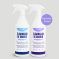 Chemz - Pack Experiência: 2x Eliminador de Odores Profissional (Perfumado + Sem Perfume) - 1000ml